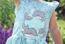 Lade das Bild in den Galerie-Viewer, Delfinliebe - STICK 13x18