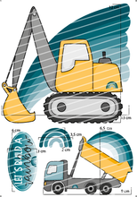 Lade das Bild in den Galerie-Viewer, Bügelbild - Lets build a rainbow Set