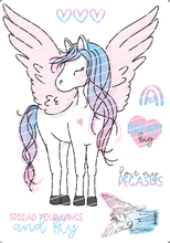 Lade das Bild in den Galerie-Viewer, Bügelbild - Pegasus