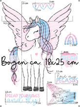 Lade das Bild in den Galerie-Viewer, Bügelbild - Pegasus