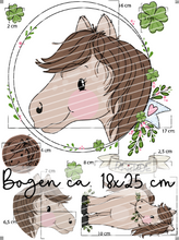 Lade das Bild in den Galerie-Viewer, Bügelbild - Pferdeliebe