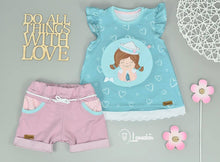 Lade das Bild in den Galerie-Viewer, Ahoi Matrose Mädchen - STICK 15x24