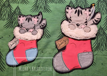 Lade das Bild in den Galerie-Viewer, SockenKatze - STICK Kombipaket
