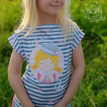 Lade das Bild in den Galerie-Viewer, Ahoi Matrose Mädchen - STICK Kombipaket