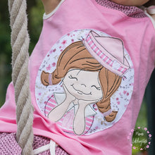 Lade das Bild in den Galerie-Viewer, Ahoi Matrose Mädchen - STICK 18x30