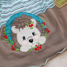 Lade das Bild in den Galerie-Viewer, kleiner Igel - STICK 16x26