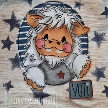 Lade das Bild in den Galerie-Viewer, kleiner Yeti - STICK 15x24