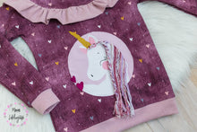 Lade das Bild in den Galerie-Viewer, 3D Einhorn und Pferd - STICK 13x18