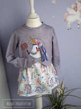 Lade das Bild in den Galerie-Viewer, 3D Einhorn und Pferd - STICK 15x24