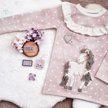 Lade das Bild in den Galerie-Viewer, 3D Einhorn und Pferd - STICK 15x24