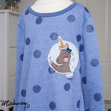 Lade das Bild in den Galerie-Viewer, 3D Einhorn und Pferd - STICK 13x18