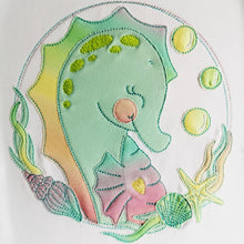 Lade das Bild in den Galerie-Viewer, Kleines Seepferdchen - STICK 13x18