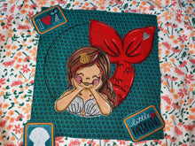 Lade das Bild in den Galerie-Viewer, Meerjungfrau Button - STICK 13x18