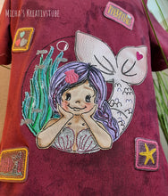 Lade das Bild in den Galerie-Viewer, Meerjungfrau Button - STICK 20x30