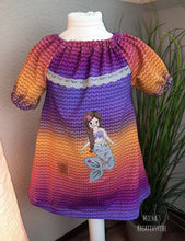 Lade das Bild in den Galerie-Viewer, kleine Meerjungfrau - STICK 18x30