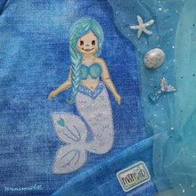 Lade das Bild in den Galerie-Viewer, kleine Meerjungfrau - STICK 18x30