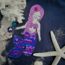 Lade das Bild in den Galerie-Viewer, kleine Meerjungfrau - STICK 16x26