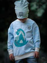 Lade das Bild in den Galerie-Viewer, kleiner Drache - STICK 13x18