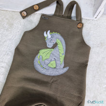 Lade das Bild in den Galerie-Viewer, kleiner Drache - STICK 20x30