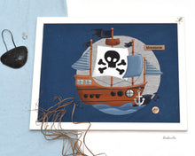 Lade das Bild in den Galerie-Viewer, Piratenschiff - APPLI
