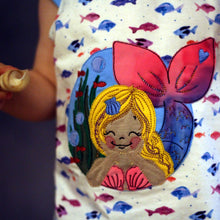 Lade das Bild in den Galerie-Viewer, Meerjungfrau Button - STICK Kombipaket
