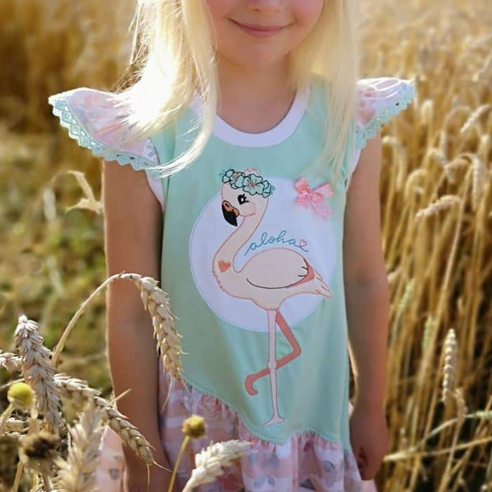 Frieda und Fred Flamingo - STICK 16x26