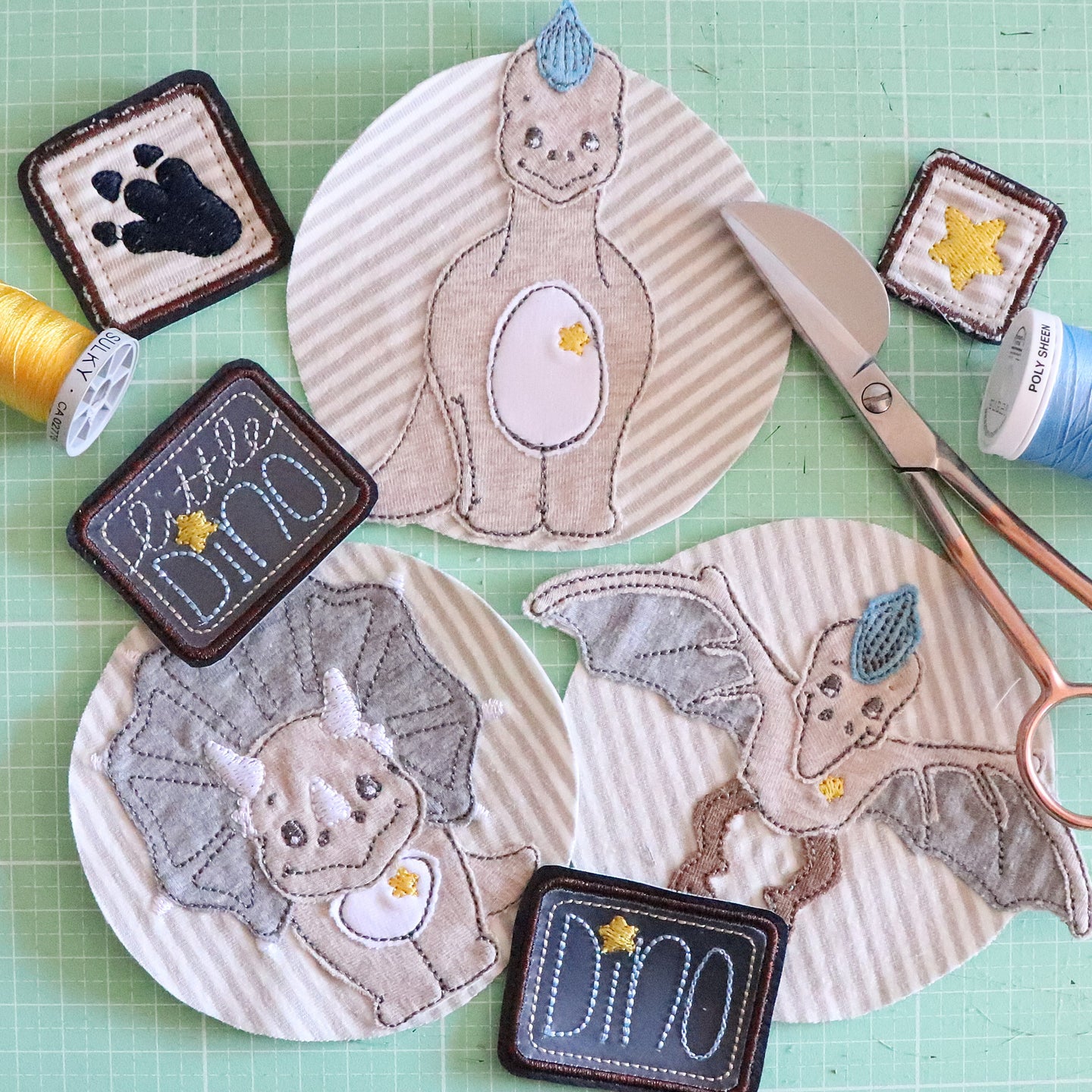 Little Dinos - STICK 10x10