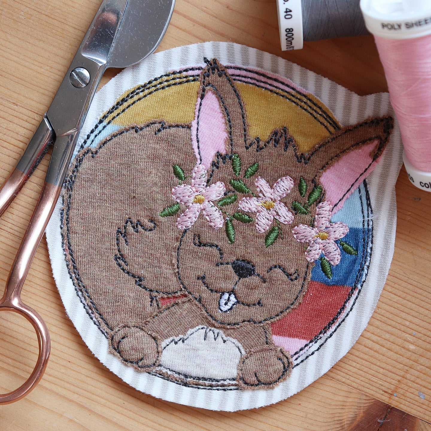 Hörnchen - STICK 10x10